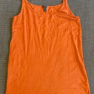 J. Crew Vibrant Orange Tank Top